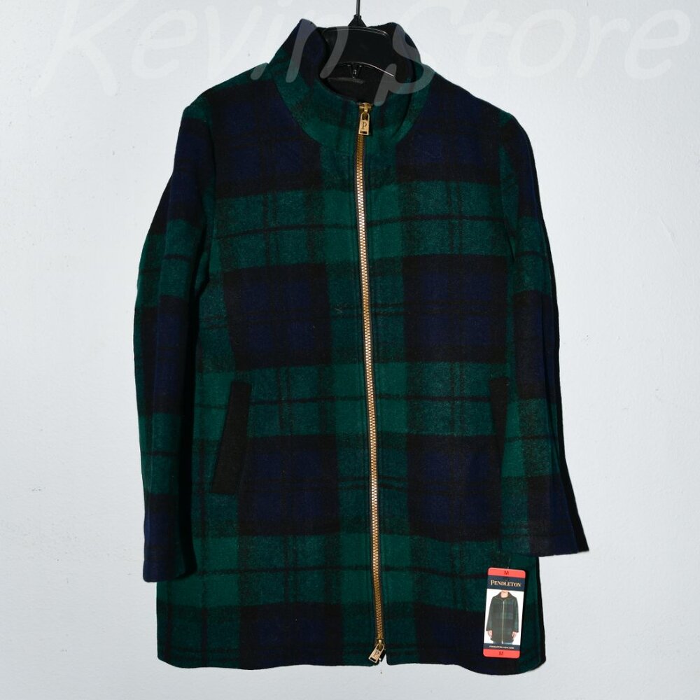 Pendleton Ladies' Wool‎ Blend Walker Green ( teal ) Coat